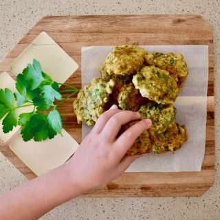 Faye's Parsley Fritters