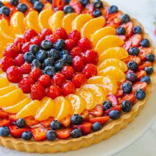 Fresh Fruit Tart Recipe