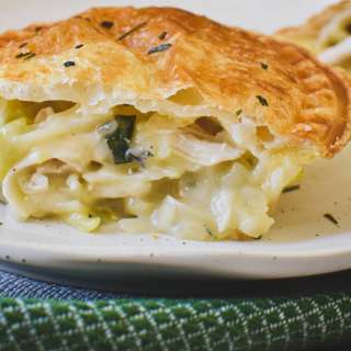 Chicken and Leek Pie