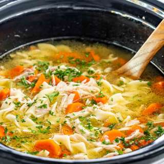 Crockpot Chicken Noodle Soup