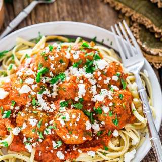 Cajun Meatballs in Fire Roasted Tomato Sauce