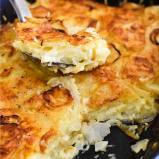 Classic Aussie Potato Bake Recipe