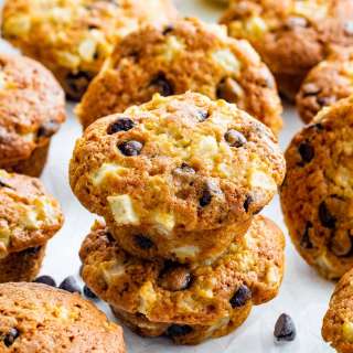 Pear and Chocolate Chip Muffins
