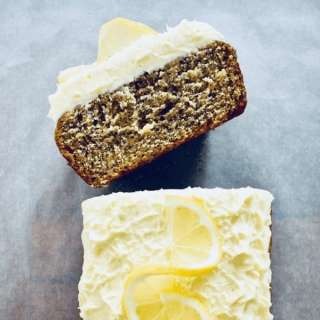 Banana Cake with Lemon Frosting