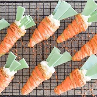 Puff Pastry Carrots for Easter