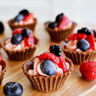 Chocolate Berry Cups