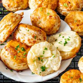 Fluffy Mozzarella Biscuits
