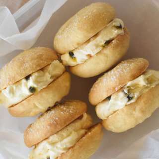 Passionfruit Melting Moments