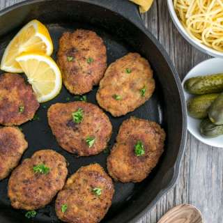 Chicken and Beef Croquettes (Pozharsky Kotleti)