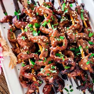 Beef Teriyaki Skewers