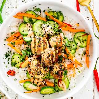 Meatball Banh Mi Bowl