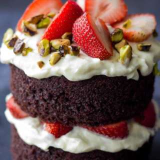 Mini Chocolate Cake For Two