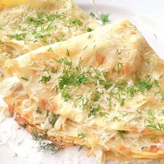Easy Crepe Recipe With Chicken And Cheese