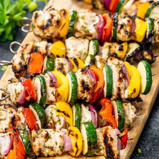 Grilled Chicken Kebabs