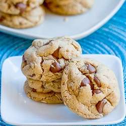 Outrageous Chocolate Chip Peanut Butter Cookies