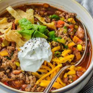 Easy Taco Soup Recipe