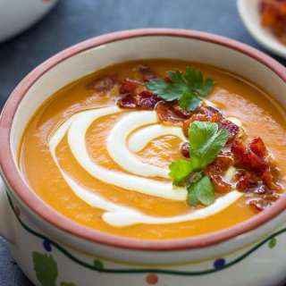 Butternut Squash And Tomato Soup