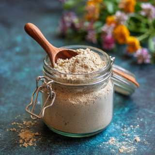 Whole Grain Vegan Pancake Mix (6 Ingredients!)