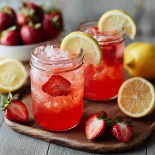 Easy Homemade Strawberry Lemonade