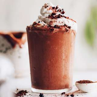Vegan Jamocha Shake (Maple-Sweetened!)