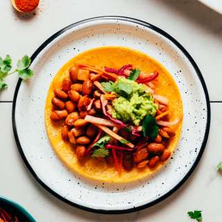 Smoky BBQ Bean Tacos (Vegan, GF)
