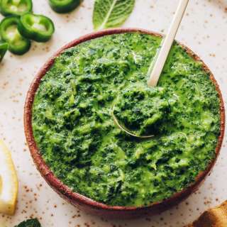Easy Mint Chutney (5 Minutes!)
