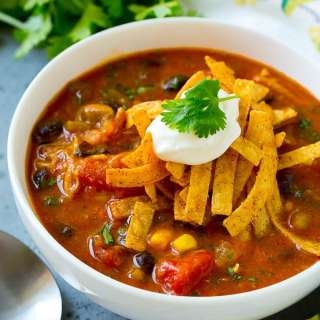 Chicken Enchilada Soup