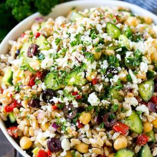 Farro Salad with Feta