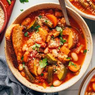 Veggie-Packed White Bean Minestrone