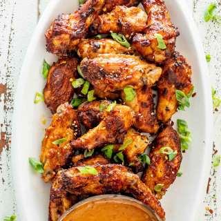 Air Fryer Thai Chicken Wings