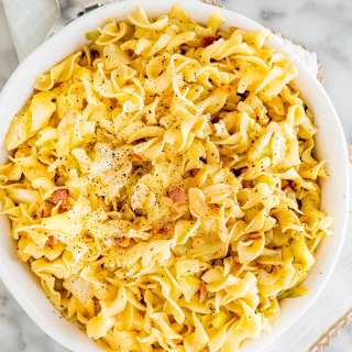 Haluski (Cabbage and Noodles)