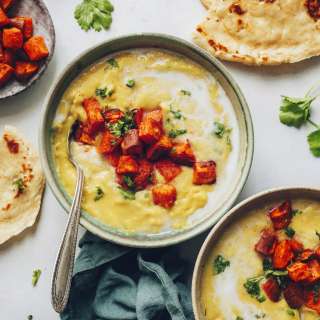 Creamy Yellow Split Pea Soup (Instant Pot Friendly!)