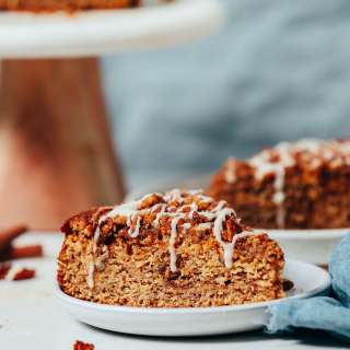 1-Bowl Vegan Coffee Cake (GF, Oil-Free)
