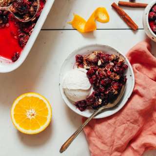 Orange Cranberry Crisp (Gluten-Free & Easy!)