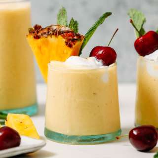 2-Ingredient Piña Colada Smoothie
