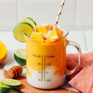 Creamy Vegan Mango Lassi
