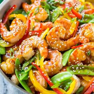 Teriyaki Shrimp Stir Fry