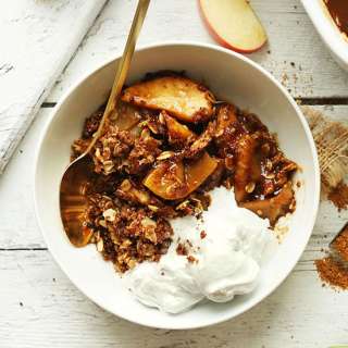 The Best Vegan Apple Crisp