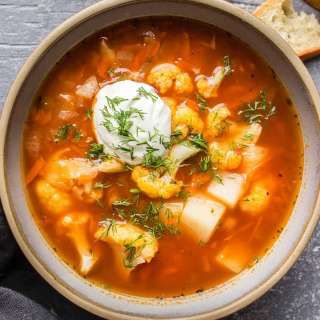 Healthy Potato and Bean Soup (Vegan)