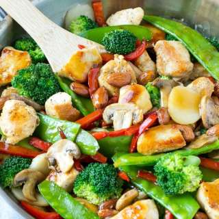 Chicken Almond Ding