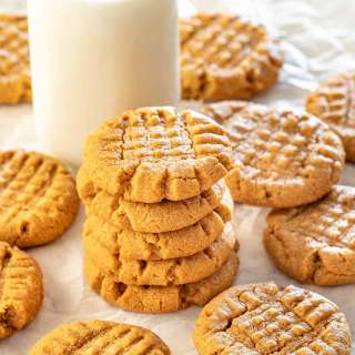 3 Ingredient Peanut Butter Cookies