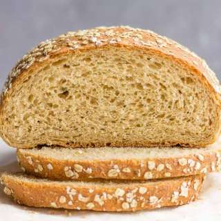 Healthy Vegan Oatmeal Bread
