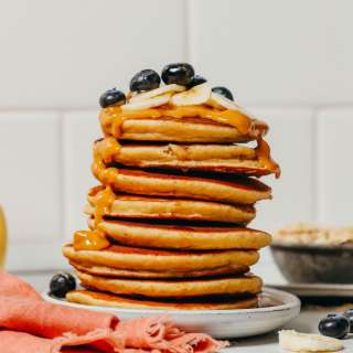 Blender Banana Pancakes (Gluten-Free!)
