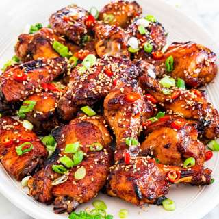 Sticky Chinese Chicken Wings