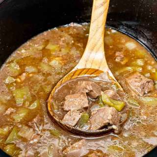 Slow Cooker Pepper Steak