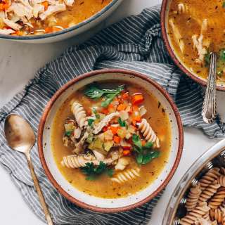 Chicken Noodle Soup (Classic or Immune-Boosting!)