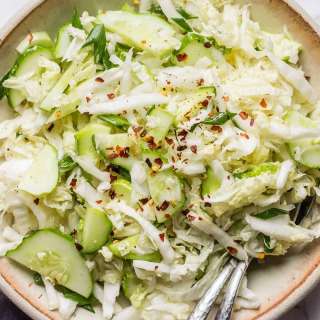 Healthy Napa Cabbage Salad