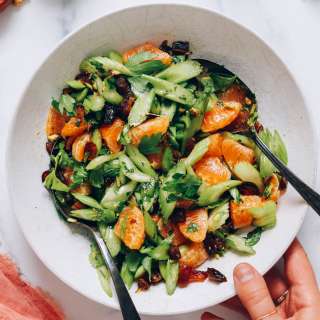 Vibrant Celery Salad with Dates & Pistachios