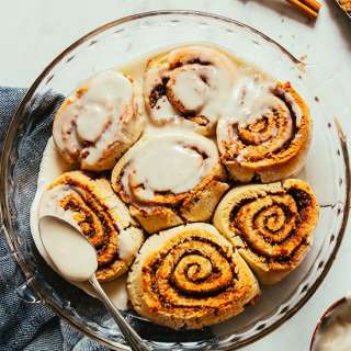 Vegan Gluten-Free Cinnamon Rolls