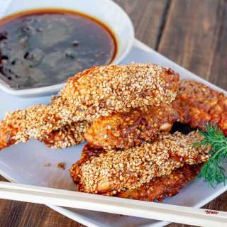Sesame Crusted Chicken